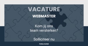 vacature webmaster