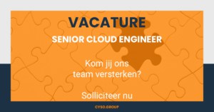 Vacature Senior Cloud Engineer