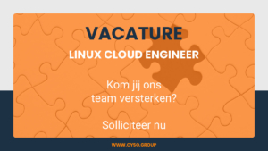 Vacature Linux Cloud Engineer